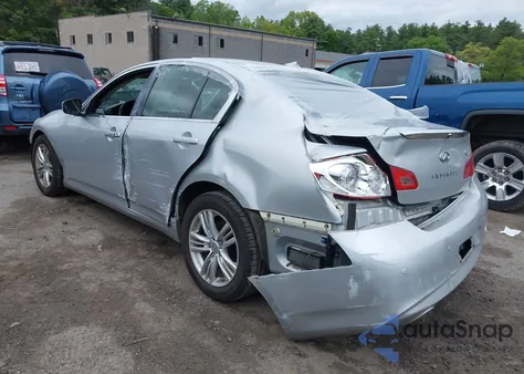 2013 Infiniti G37X from USA, damaged, VIN JN1CV6AR1DM769011